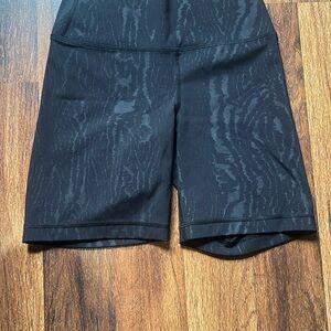 Reflex Black Bike Shorts Sleek Minimalist Design